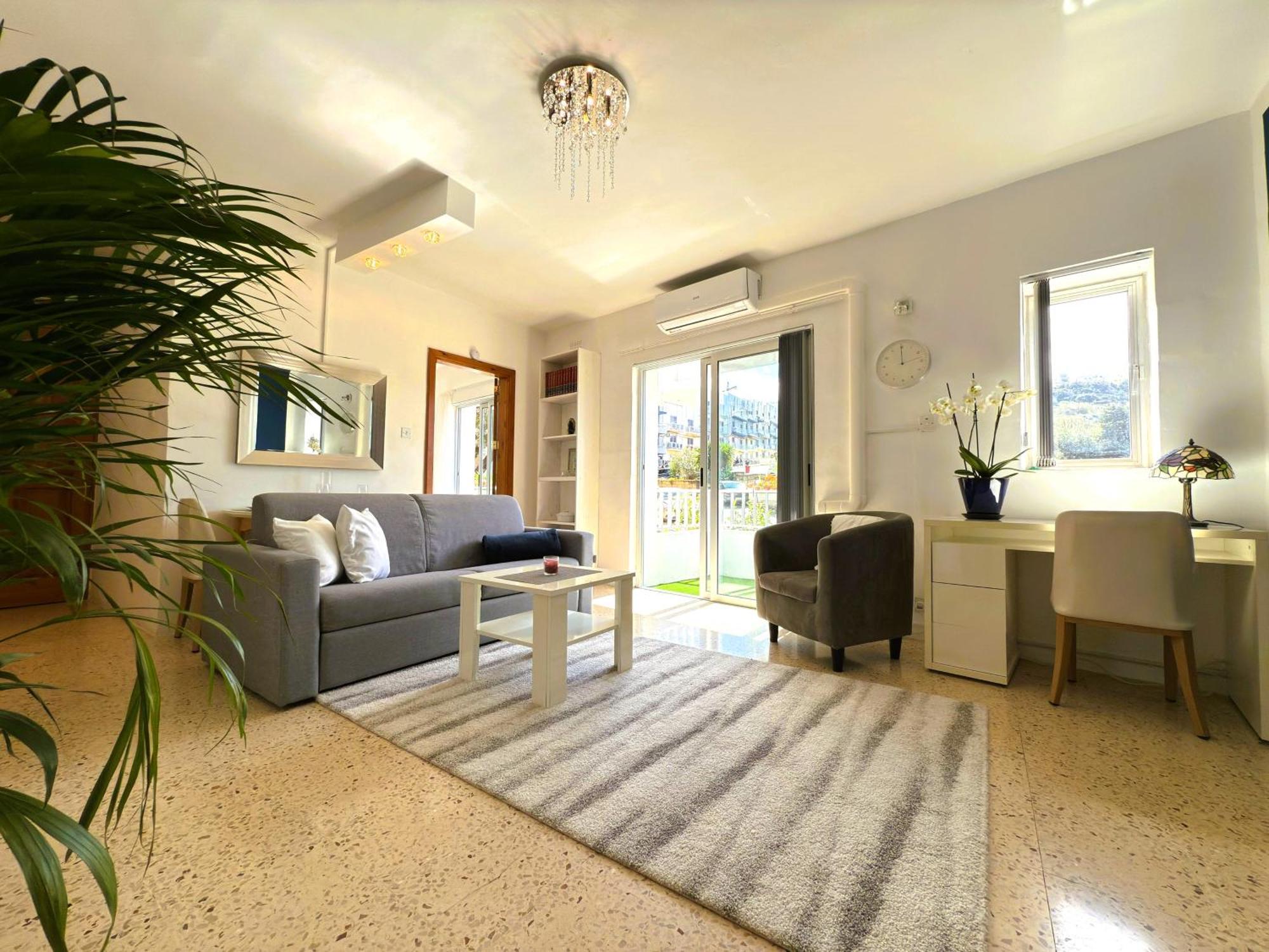 Close To Beach Unique & Cozy Apartment 3 Balconies Country Views Меллиеха Экстерьер фото